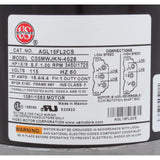 Motor, US Motor, 1.5 Horsepower, ThruBolt, 2-Speed, 115v, 48Y : AGL15FL2CS