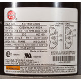 Motor, US Motor, 1.5 Horsepower, ThruBolt, 2-Speed, 230v, 48Y : AGH15FL2CS