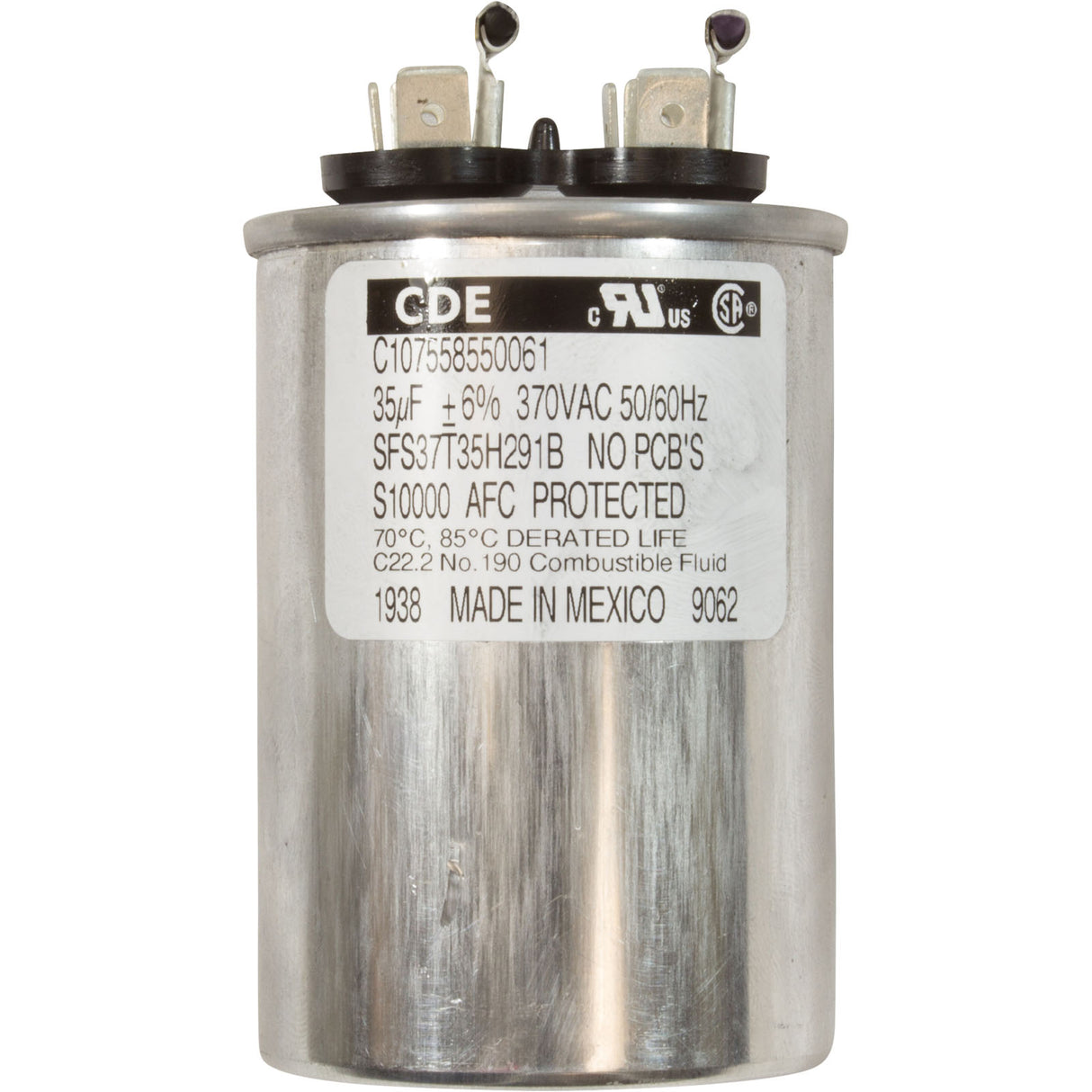 Motor, Nidec/US Motor, 2.0hp, 230v, 1Spd, 56Jfr, CFace, Thd, Full : ASB130