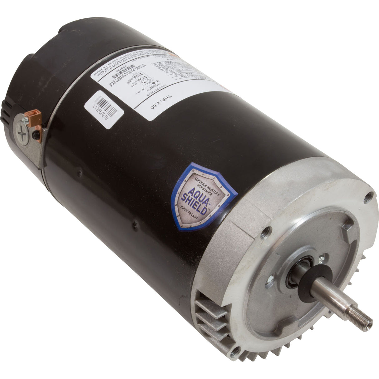 Motor, Nidec/US Motor, 2.0hp, 230v, 1Spd, 56Jfr, CFace, Thd, Full : ASB130
