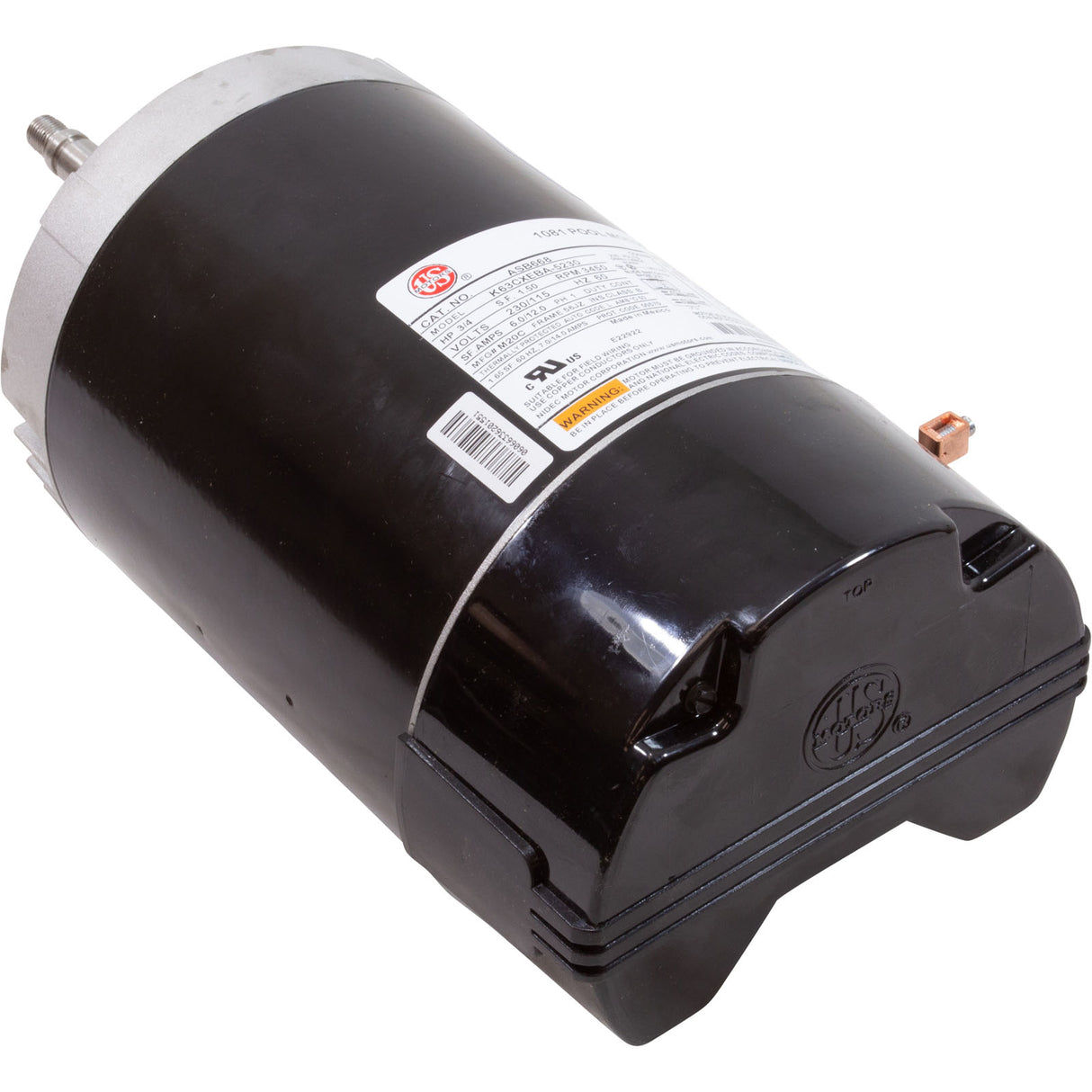 Motor, US Motor, 0.75hp, 115/230v, 56JFr, Letro Replacement : ASB668