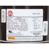 Motor, US Motor, 2.0hp, 208-230v, 56YFr, SQFL, Full, PE : ASB843