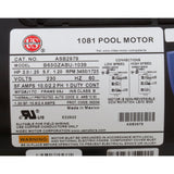 Motor, Nidec/US Mtr, 2.0hp, 230v, 2-Spd, 56Jfr, C-Face, Thd, Full : ASB2979