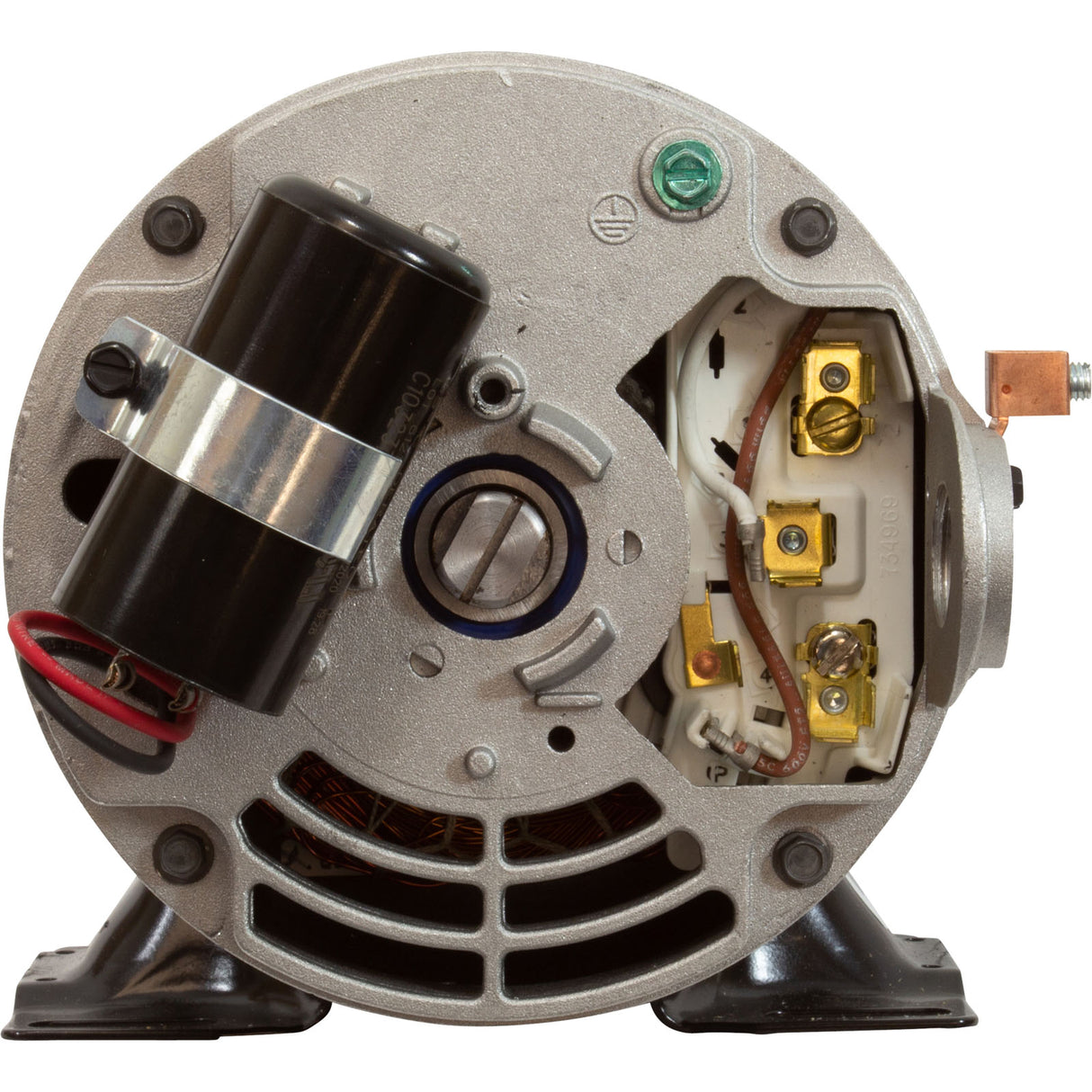 Motor, Nidec/US Motor, 1.5hp, 115v/230v, 1-Spd, 48Y Frame : EZBN35