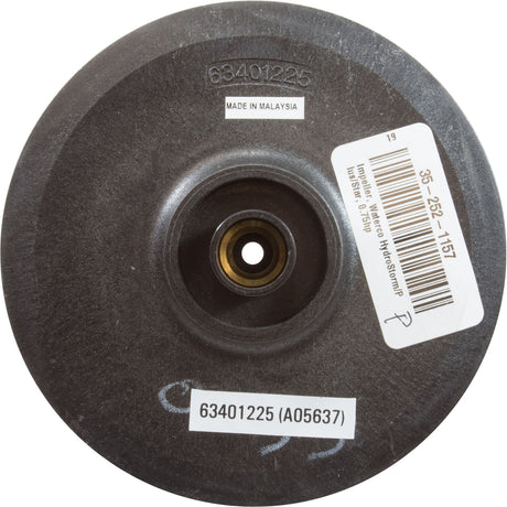 Impeller, Waterco HydroStorm/Plus/Star, 0.75hp : 63401225 - Waterco - 63401225 - PartsForSpas.com