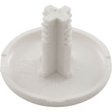 Air Injector Cap, WW, Low Profile, 1-3/4"fd, White : 672-2130