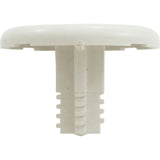 Air Injector Cap, WW, Low Profile, 1-3/4"fd, White : 672-2130