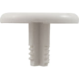 Air Injector Cap, WW, Low Profile, 1-3/4"fd, White : 672-2130