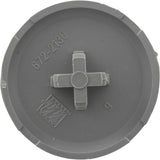 Air Injector Cap, WW, Low Profile, 1-3/4"fd, Gray : 672-2137