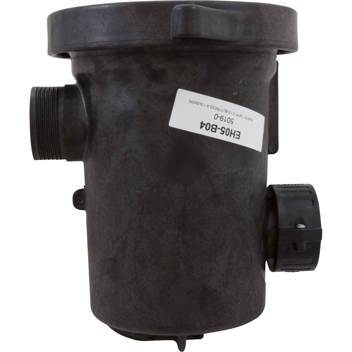 Trap Assy, WW Ctr Disch/Spa-Flo, 1-1/2"Union x 1-1/2"mbt/fpt : 310-5400 - Waterway Plastics - 806105063540 - PartsForSpas.com