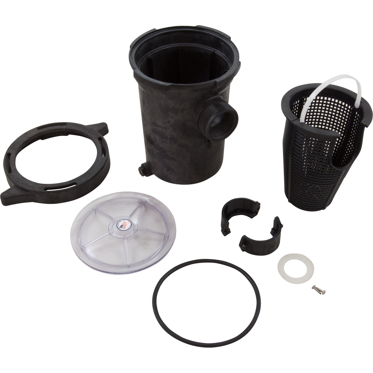 Trap Assy, WW Ctr Disch/Spa-Flo, 1-1/2"Union x 1-1/2"mbt/fpt : 310-5400 - Waterway Plastics - 806105063540 - PartsForSpas.com