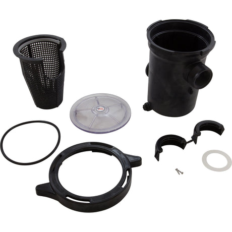 Trap Assy, WW, 6", 2"Union x 1-1/2"mbt/fpt, New Version 2pc lid : 310-6500 - Waterway - 806105063687 - PartsForSpas.com