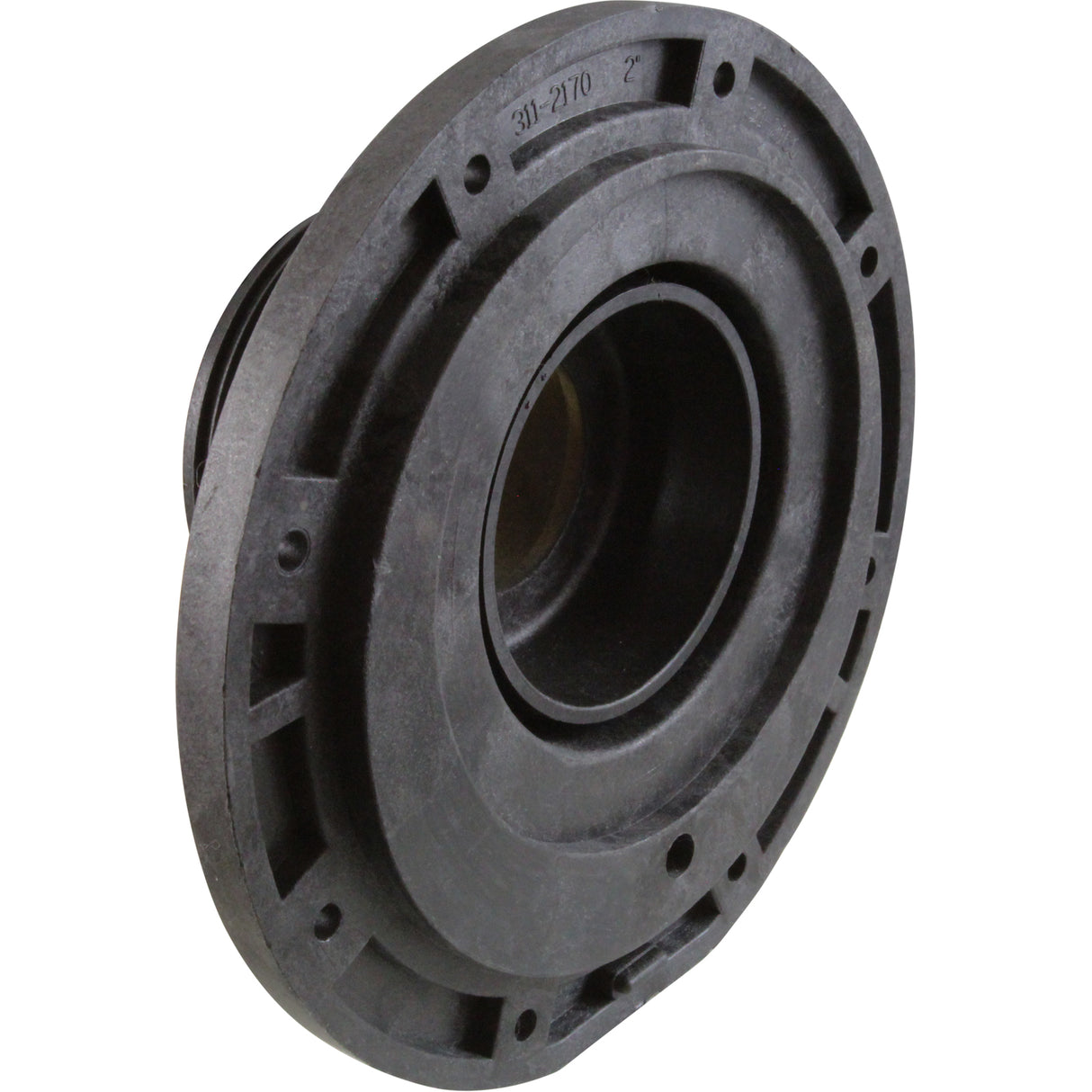 Faceplate, Waterway Hi-Flo II, 2"mbt : 311-2170 - Waterway - 806105484147 - PartsForSpas.com