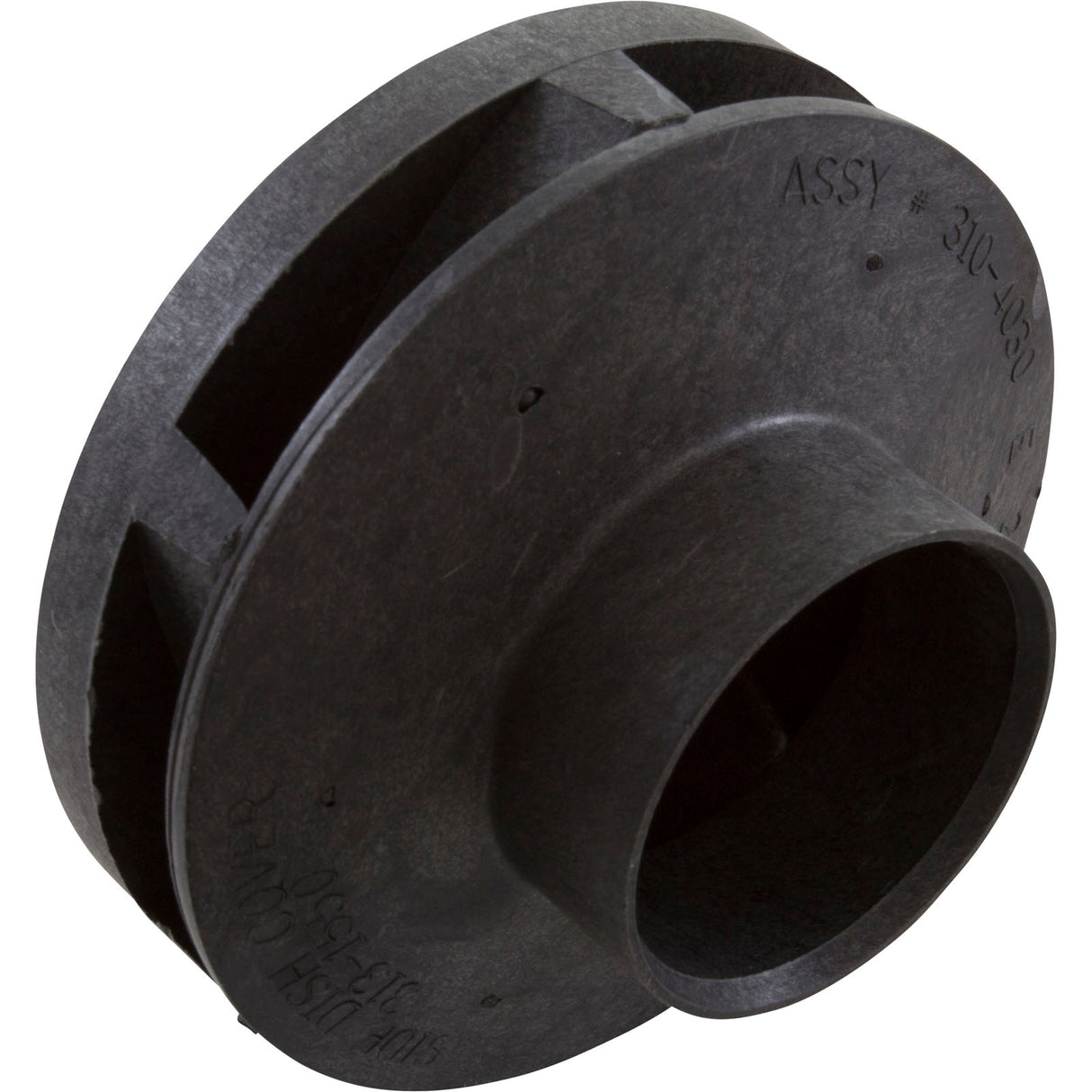 Impeller, WW HiFlo, Side Discharge, 2.0 Horsepower (White) : 310-4030 - Waterway Plastics - 806105063212 - PartsForSpas.com