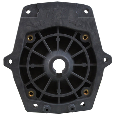 Faceplate, Waterway SVL/Champion, w/ Insert, Gray : 311-1457GI - Waterway - 80610564946 - PartsForSpas.com