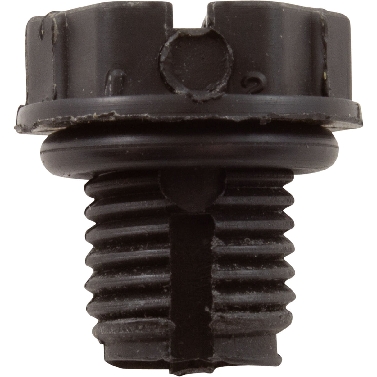 Drain Plug, Waterway HiFlo, 3/8", with O-Ring : 760-1201 - Waterway Plastics - 806105251190 - PartsForSpas.com