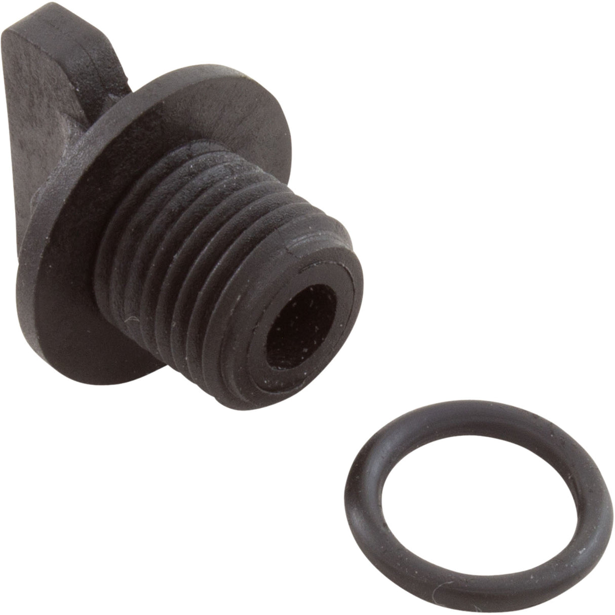 Drain Plug, LX, 1/4" MPT, Plastic : LXDRAINPLUG - Lingxiao (LX) Pump - LXDRAINPLUG - PartsForSpas.com