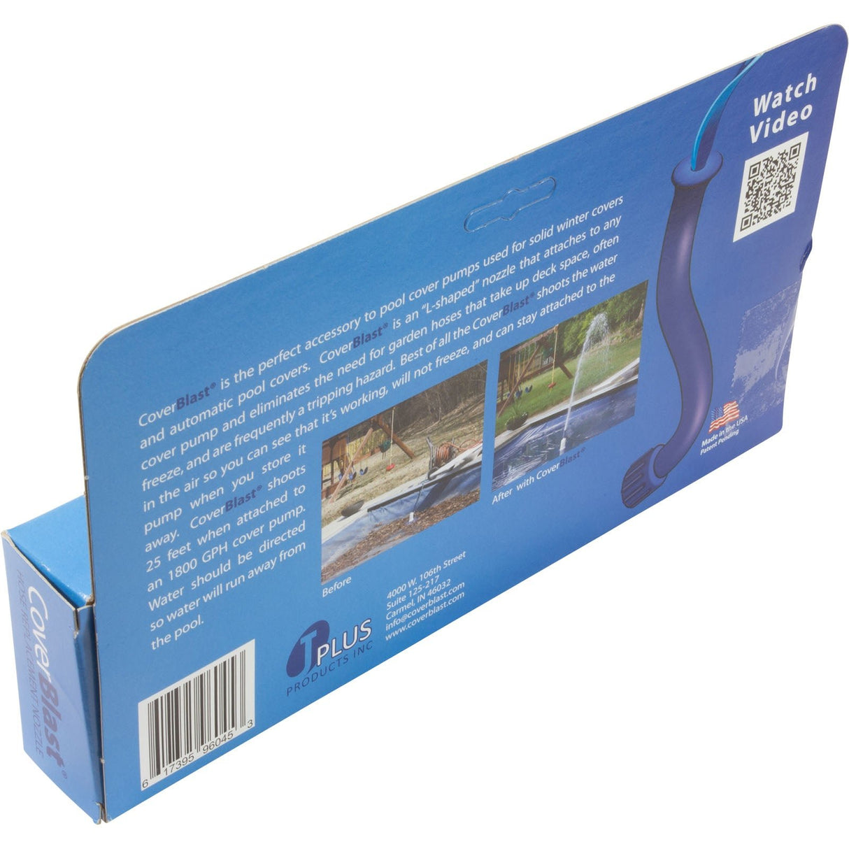 CoverBlast, J Plus, Winter Cover Pump - Hose Replacement : CB1 - J Plus Products - 617395960453 - PartsForSpas.com