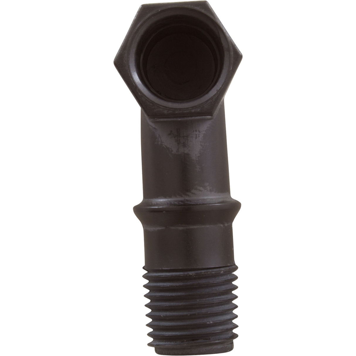 90 Elbow, Little Giant, Outlet, 1/4"fpt x 1/4"mpt, Black : 943470