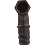 90 Elbow, Little Giant, Outlet, 1/4"fpt x 1/4"mpt, Black : 943470