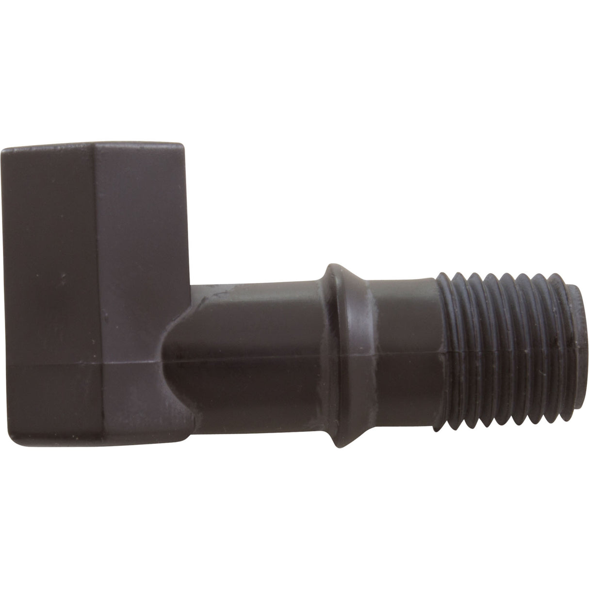90 Elbow, Little Giant, Outlet, 1/4"fpt x 1/4"mpt, Black : 943470