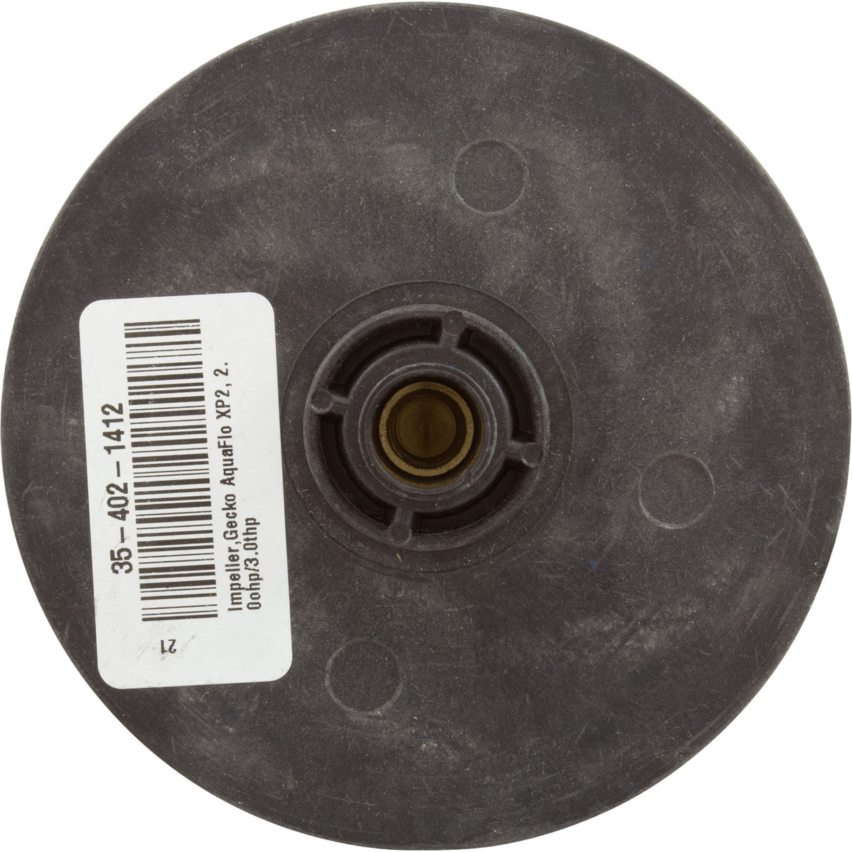 Impeller, Gecko AquaFlo XP2, 2.0ohp/3.0thp : 91694200 - Aquaflo/Gecko - 91694200 - PartsForSpas.com