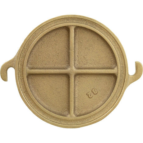 Trap Lid, Premier 455 Bronze Pump, 5", Brass, Generic : V40-463 - Val-Pak - 811636023376 - PartsForSpas.com