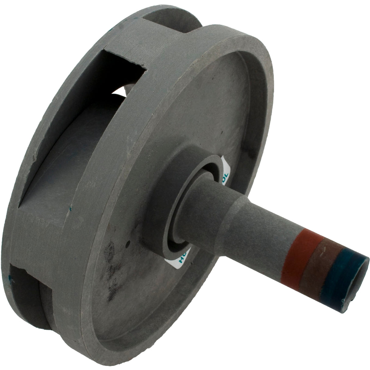 Impeller, Balboa Vico Ultimax, 2.0hp, Green/Brown/Red : 1212230 - Vico/Balboa - 1212230 - PartsForSpas.com
