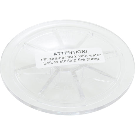 Lid, Speck EasyFit/72/S90/E71/Badu EcoM2/EcoMV/EcoM3 V, Clear : 2901116010 - Speck Pumps - 2901116010 - PartsForSpas.com