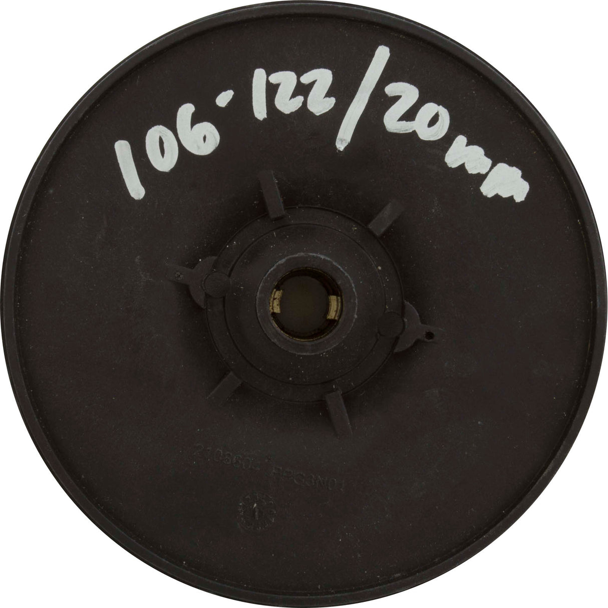 Impeller, Speck 21-80 G/GS/BS, 3.0HP, 106-122/20mm : 2923223013 - Speck Pumps - 2923223013 - PartsForSpas.com