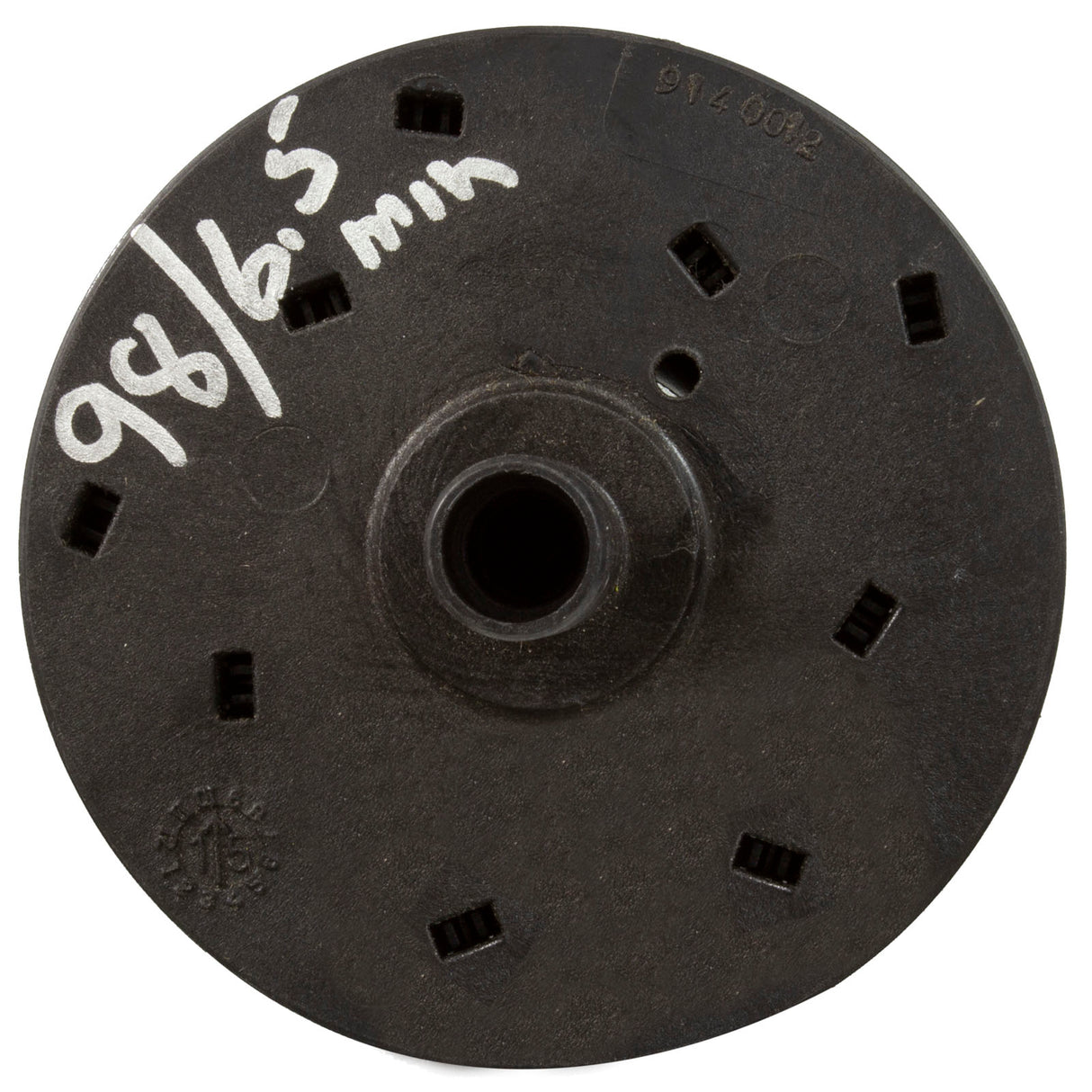 Impeller, Speck A91-I, .75thp/1.0hp Spl, 3/8", 5V, 98/6.5mm : 2921623132 - Speck Pumps - 2921623132 - PartsForSpas.com