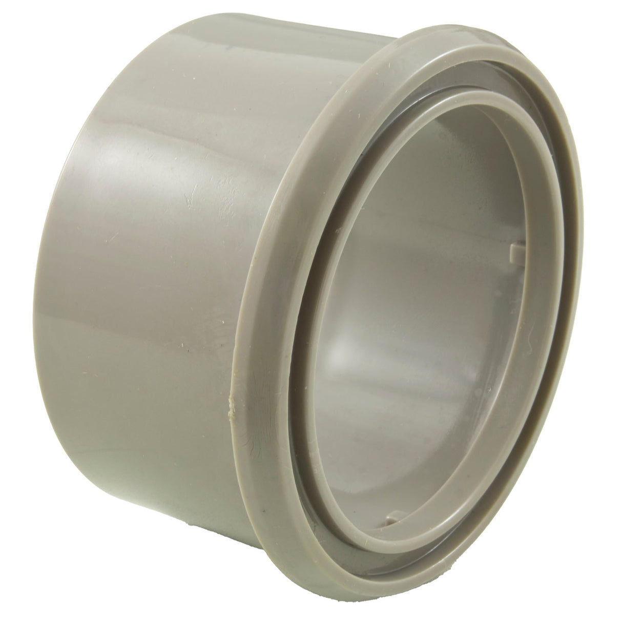 Union Tailpiece, Spack E75, 2", PVC-U, Gray : 2901172107