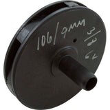 Impeller, Speck E90-III/E45-III, 1.5thp/2.0hp Spl, 106/9mm : 2921923093 - Speck Pumps - 2921923093 - PartsForSpas.com