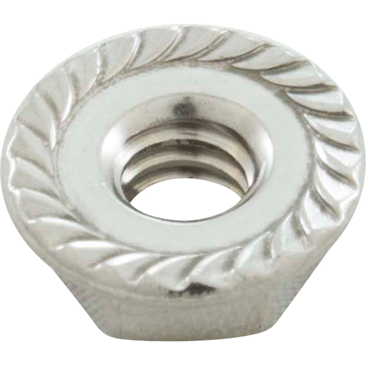 Locknut, Speck E90, Rear Housing Bolt, 1/4" - 20, Serrated, ss : 2991300035 - Speck Pumps - 2991300035 - PartsForSpas.com