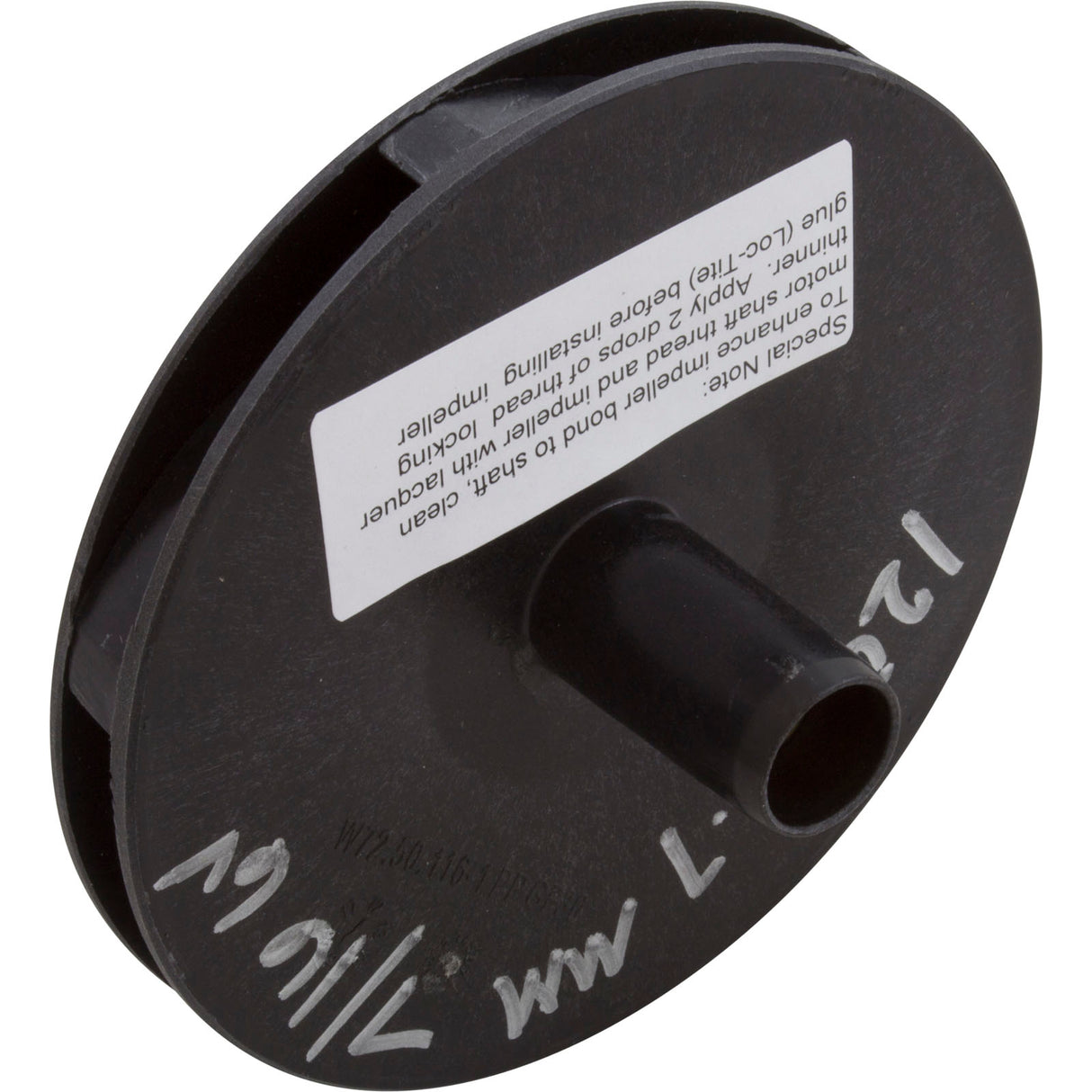 Impeller, Speck EasyFit-IV, 1.5-2.0ohp, 2.0-2.25thp, 120/8.7mm : 2901423016 - Speck Pumps - 2901423016 - PartsForSpas.com