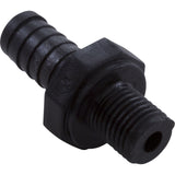 Drain Plug Adapter, 1/4" Male Pipe Thread x 3/8" Barb : 413-1201