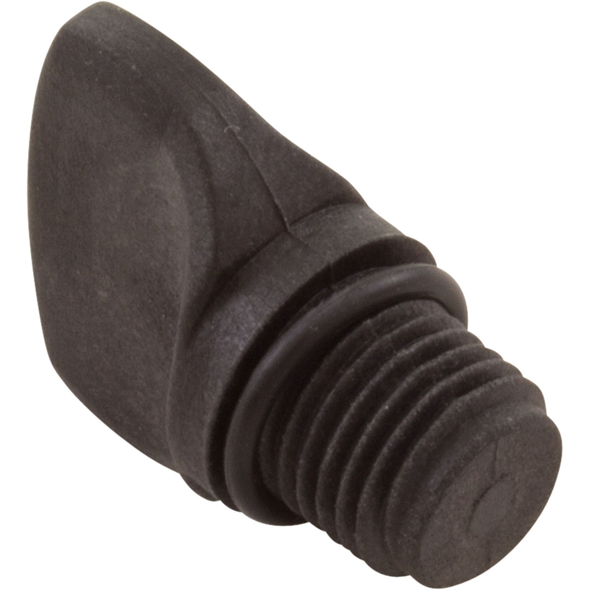 Drain Plug, Filters/Pumps, w/O-Ring, 1/4", Blk, Generic : 25357-054-000 - Custom Molded Products - 849640004371 - PartsForSpas.com