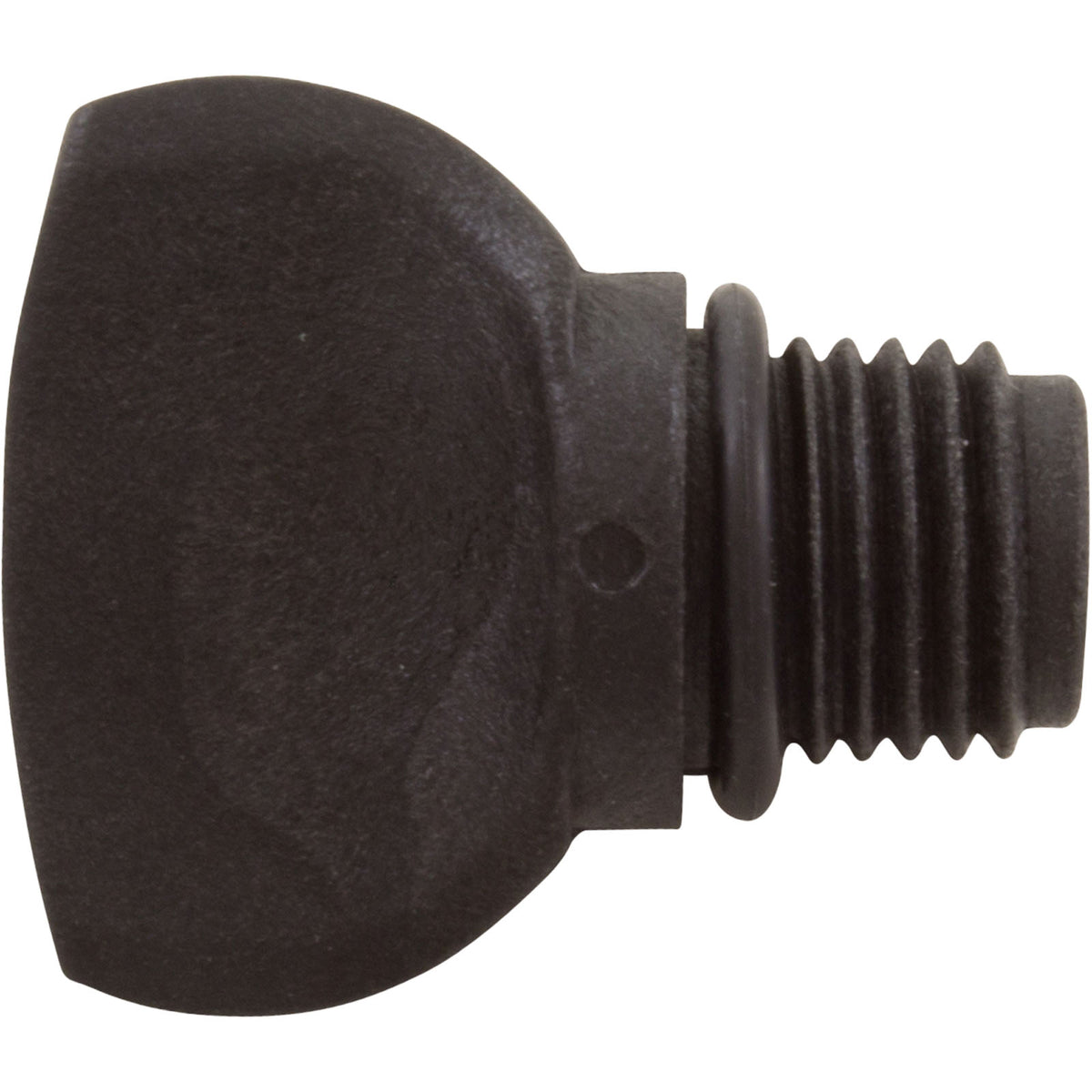 Drain Plug, Filters/Pumps, w/O-Ring, 1/4", Blk, Generic : 25357-054-000 - Custom Molded Products - 8.4964E+11 - PartsForSpas.com
