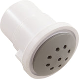 Air Inj, CMP Top Flow, 1-3/16"hs, 1-1/2"fd, 1"spg, Gray : 23009-001-000