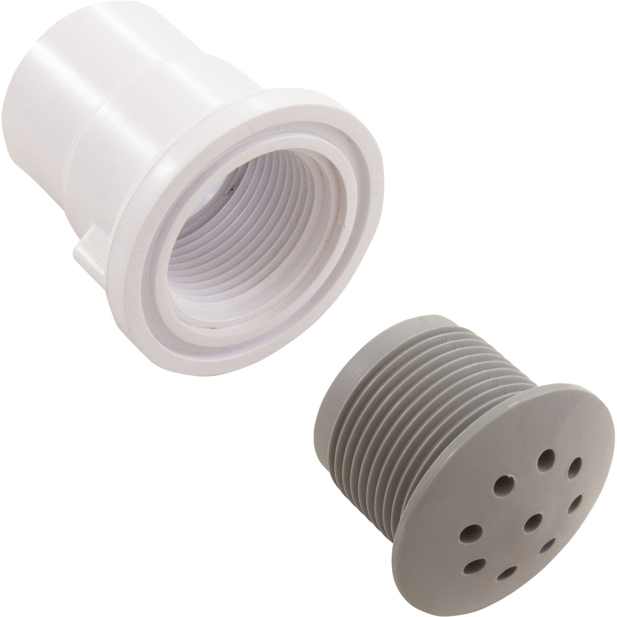 Air Inj, CMP Top Flow, 1-3/16"hs, 1-1/2"fd, 1"spg, Gray : 23009-001-000