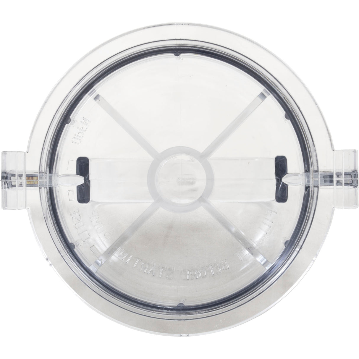 Trap Lid, Dynamo, Clear, Generic : 25307-000-020 - Custom Molded Products - 849640004210 - PartsForSpas.com