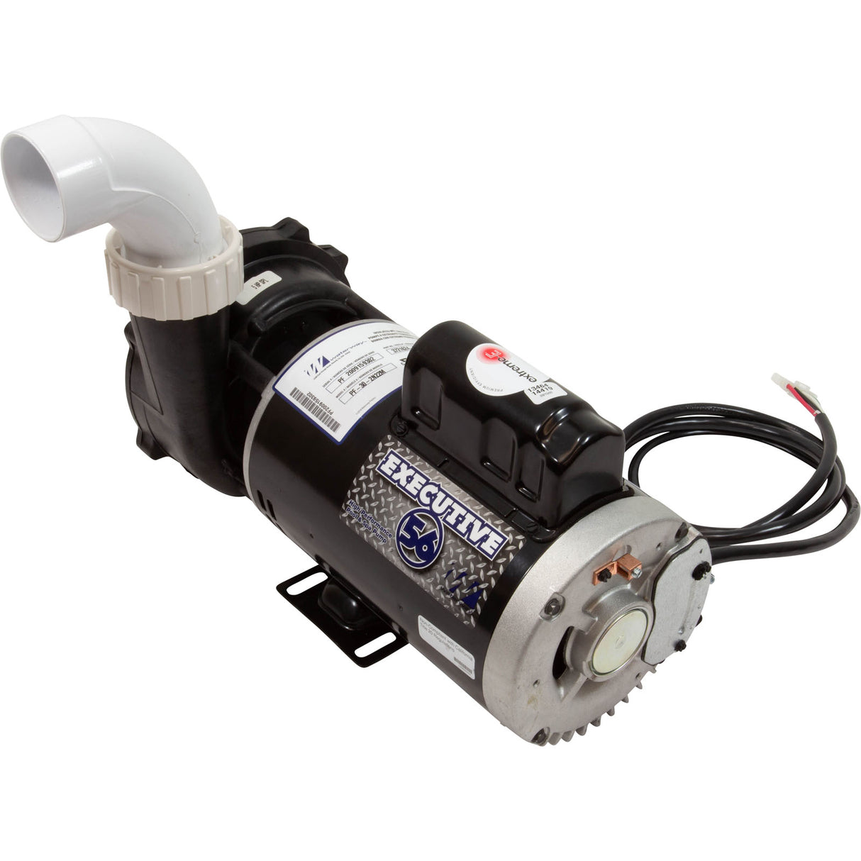 Exec 5Hp-Spl 2Sp 56Fr 220V 2"In 6Ft 4Pin W/Unions : 3721624-0D85U - Waterway Plastics - 3721624-0D85U - PartsForSpas.com