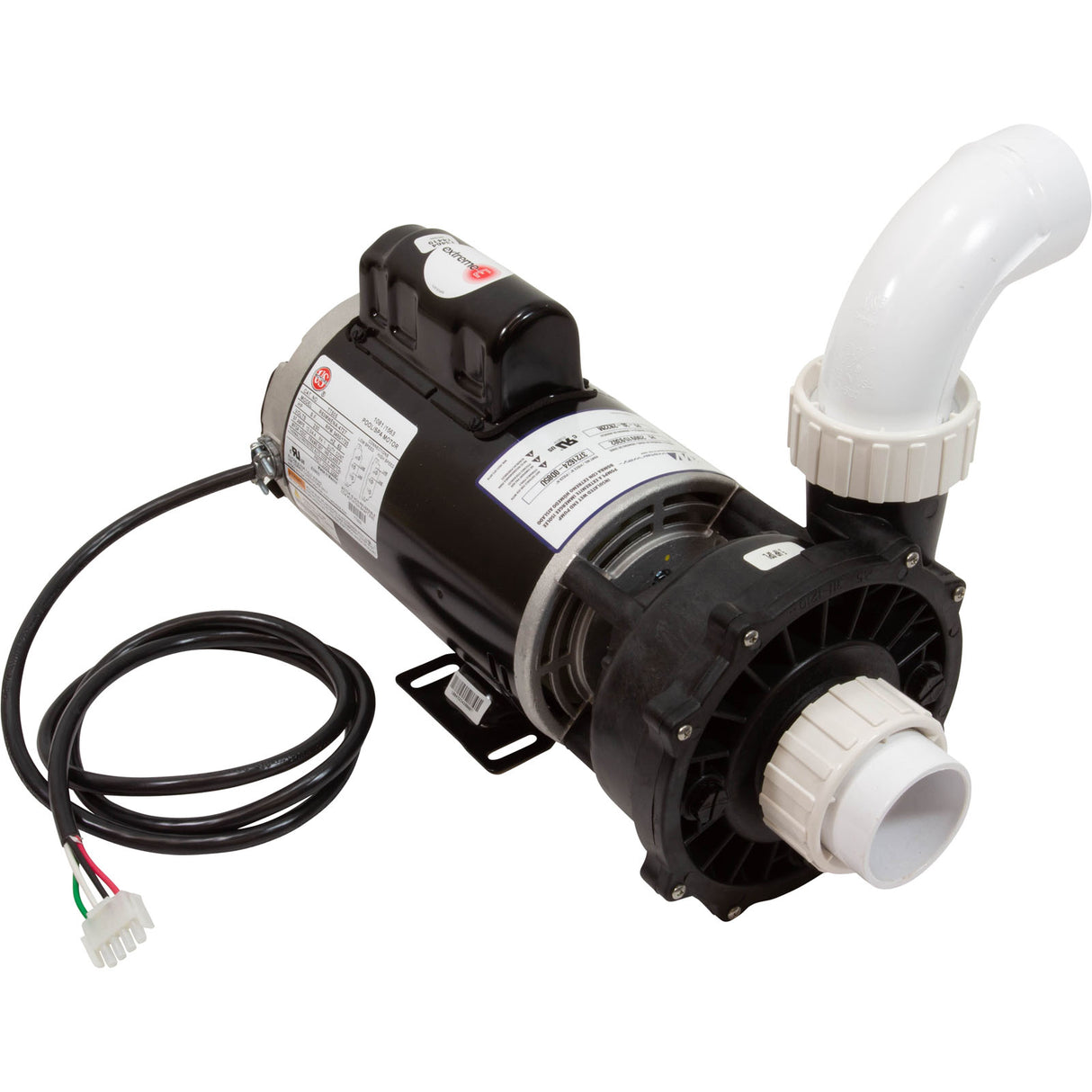 Exec 5Hp-Spl 2Sp 56Fr 220V 2"In 6Ft 4Pin W/Unions : 3721624-0D85U - Waterway Plastics - 3721624-0D85U - PartsForSpas.com