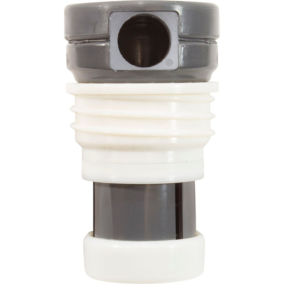 Zodiac High Flow Threaded Cleaning Head, Charcoal Gray : 4-9-434