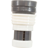 Zodiac High Flow Threaded Cleaning Head, Charcoal Gray : 4-9-434 - Zodiac - 4-9-434 - PartsForSpas.com
