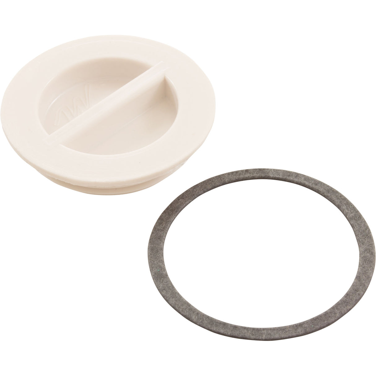 Flush Plug 1 1/2"With Gasket - White : 400-4140