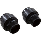 Union, Ww Champion, 2"Mbt X 2"S, Black, Qty 2 : 400-9631-2B