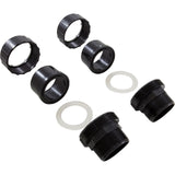 Union, Ww Champion, 2"Mbt X 2"S, Black, Qty 2 : 400-9631-2B