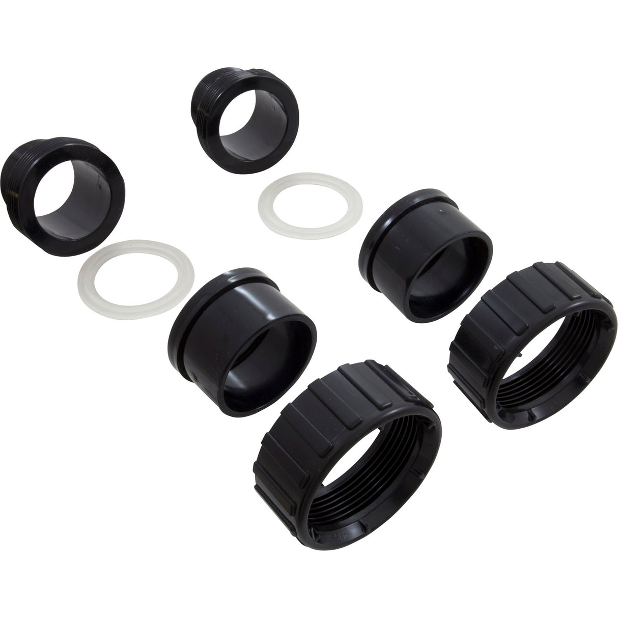 Union, Ww Champion, 2"Mbt X 2"S, Black, Qty 2 : 400-9631-2B