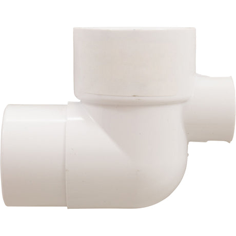 90 Street Ell 1.5"S X 1.5"Spg X 1/2"S Outlet : 411-4080 - Waterway Plastics - 8.06105E+11 - PartsForSpas.com